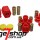 Energy Suspension Втулки передніх важелів Honda Civic 96-00 16.3115R - Red